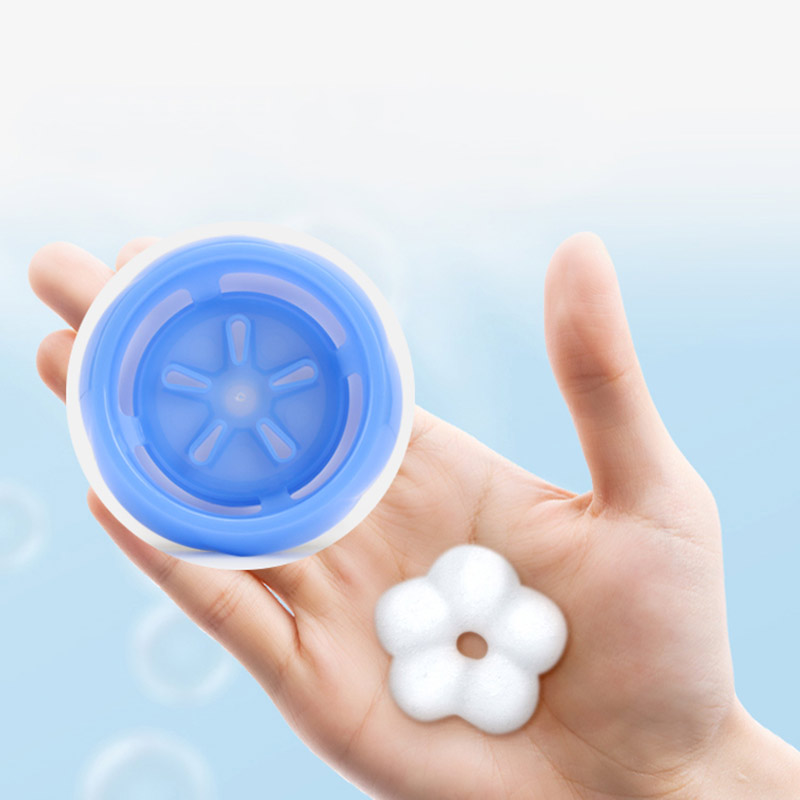 Cabezal de bomba de espuma desinfectante para manos en forma de flor de 42 mm